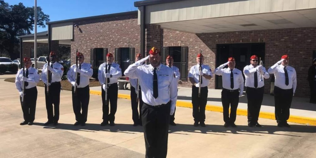 Honor Guard Solute at Samart